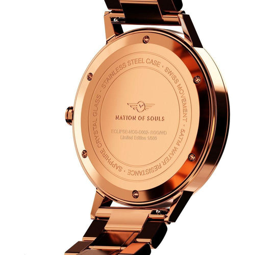 Load image into Gallery viewer, Eclipse | Rose Gold Gloss - Phantom White
