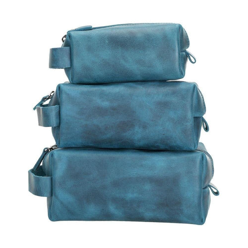 Load image into Gallery viewer, Eve Dopp Kit - Luxurious Leather Makeup Bag in M/L/XL Sizes
