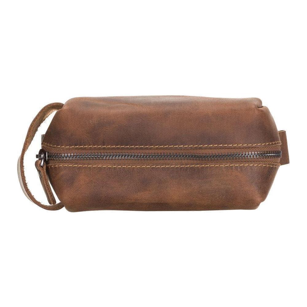 Eve Dopp Kit - Luxurious Leather Makeup Bag in M/L/XL Sizes