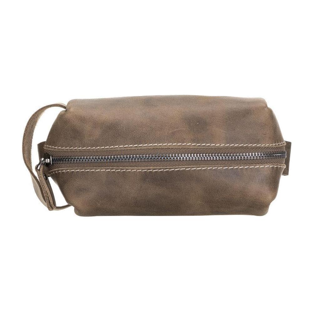 Eve Dopp Kit - Luxurious Leather Makeup Bag in M/L/XL Sizes