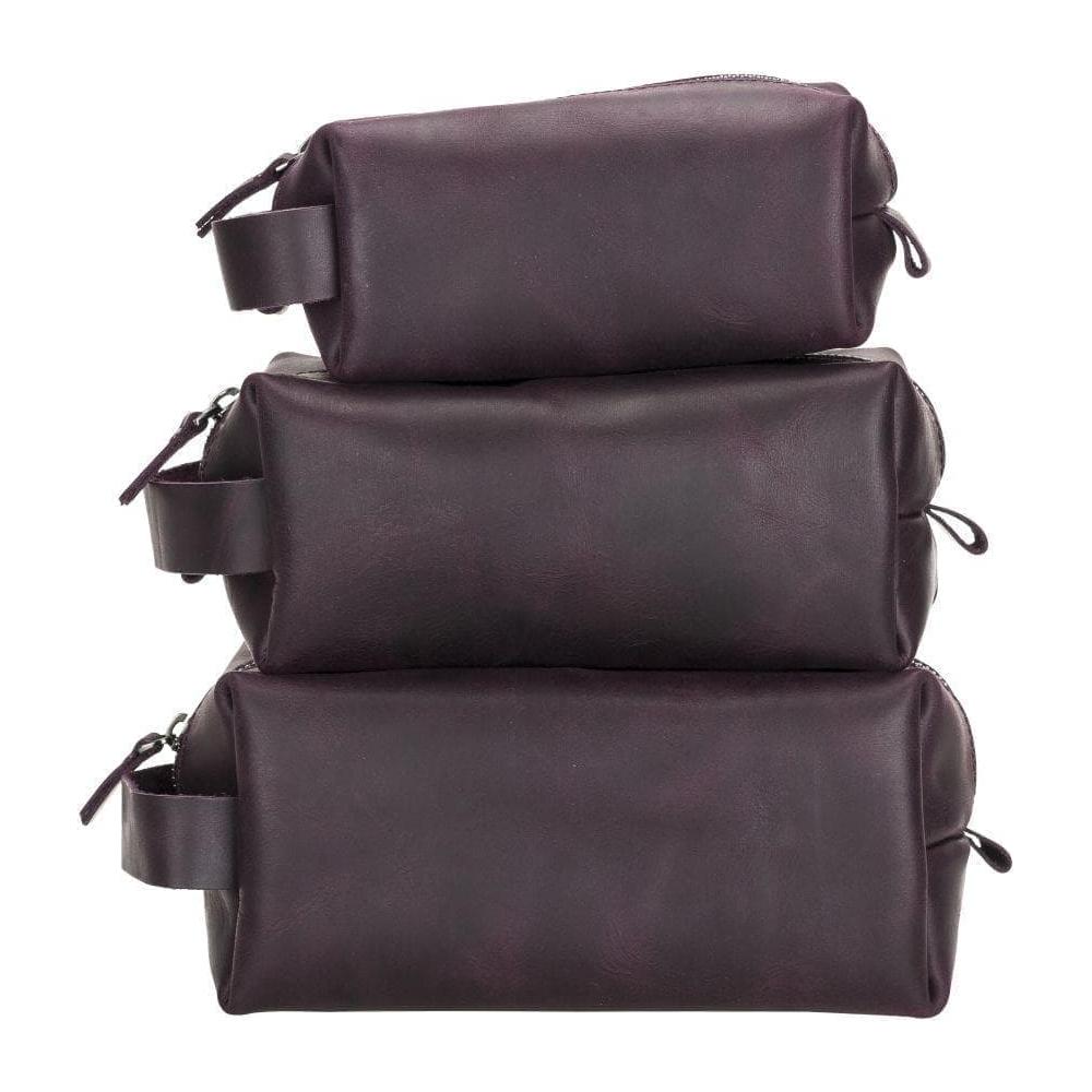 Eve Dopp Kit - Luxurious Leather Makeup Bag in M/L/XL Sizes