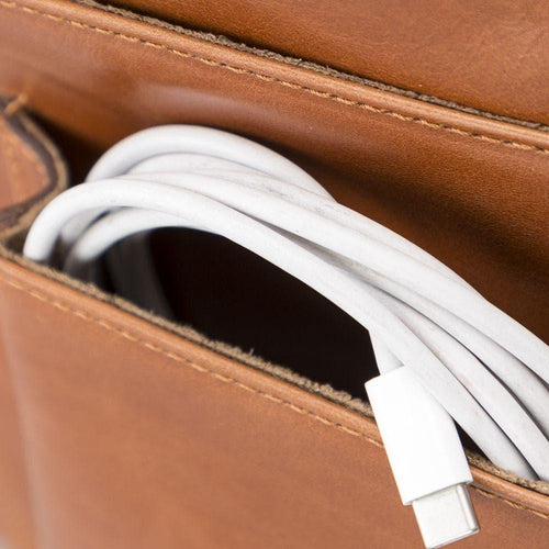 Load image into Gallery viewer, Olympus Genuine Leather Bag, Briefcase, Notebook Bag - 13"/17"
