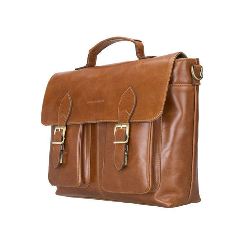 Load image into Gallery viewer, Olympus Genuine Leather Bag, Briefcase, Notebook Bag - 13"/17"
