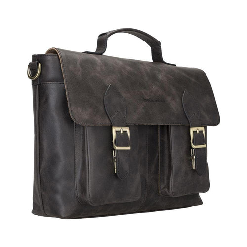 Load image into Gallery viewer, Olympus Genuine Leather Bag, Briefcase, Notebook Bag - 13"/17"
