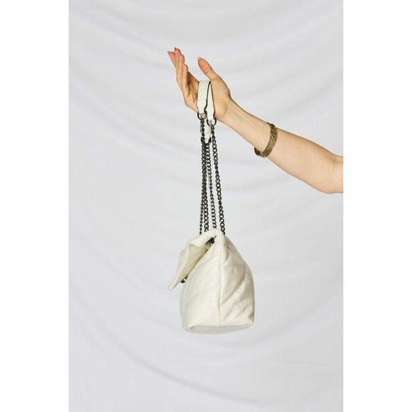 SHOMICO PU Leather Chain Handbag - A Touch of Elegance