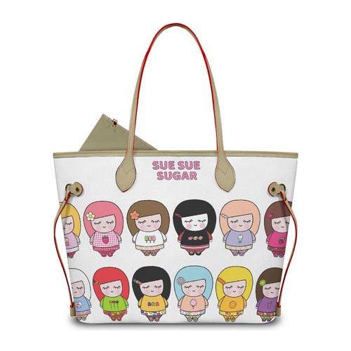 Sue Sue Sweet PU Shoulder Bag with Mini Pouch