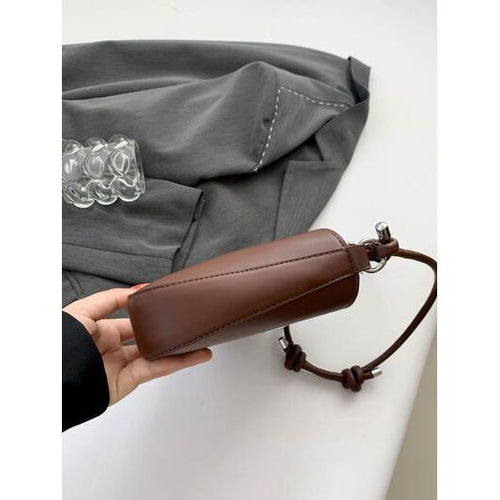 Load image into Gallery viewer, Bow PU Leather Knotted Strap Handbag – An Epitome of Elegance
