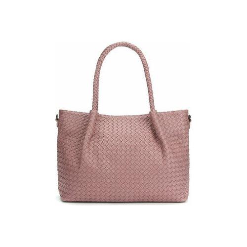 Korean Style Woven Large Capacity Portable Handbag