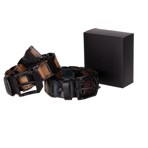 Load image into Gallery viewer, Vista Braided Leather Men's Belt-3
