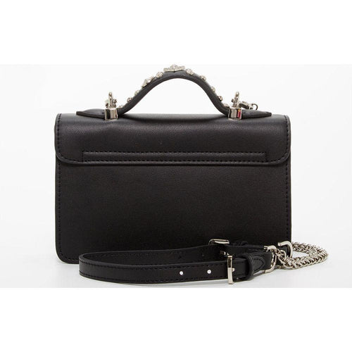 Load image into Gallery viewer, SUSU The Hollywood Studded Leather Crossbody Black
