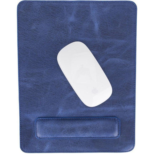 Load image into Gallery viewer, Boulder Full-Grain Leather Mouse Pad with Hand Support-10
