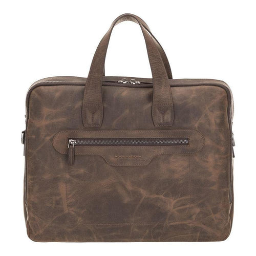 Load image into Gallery viewer, Thasos Leather Laptop Bag
