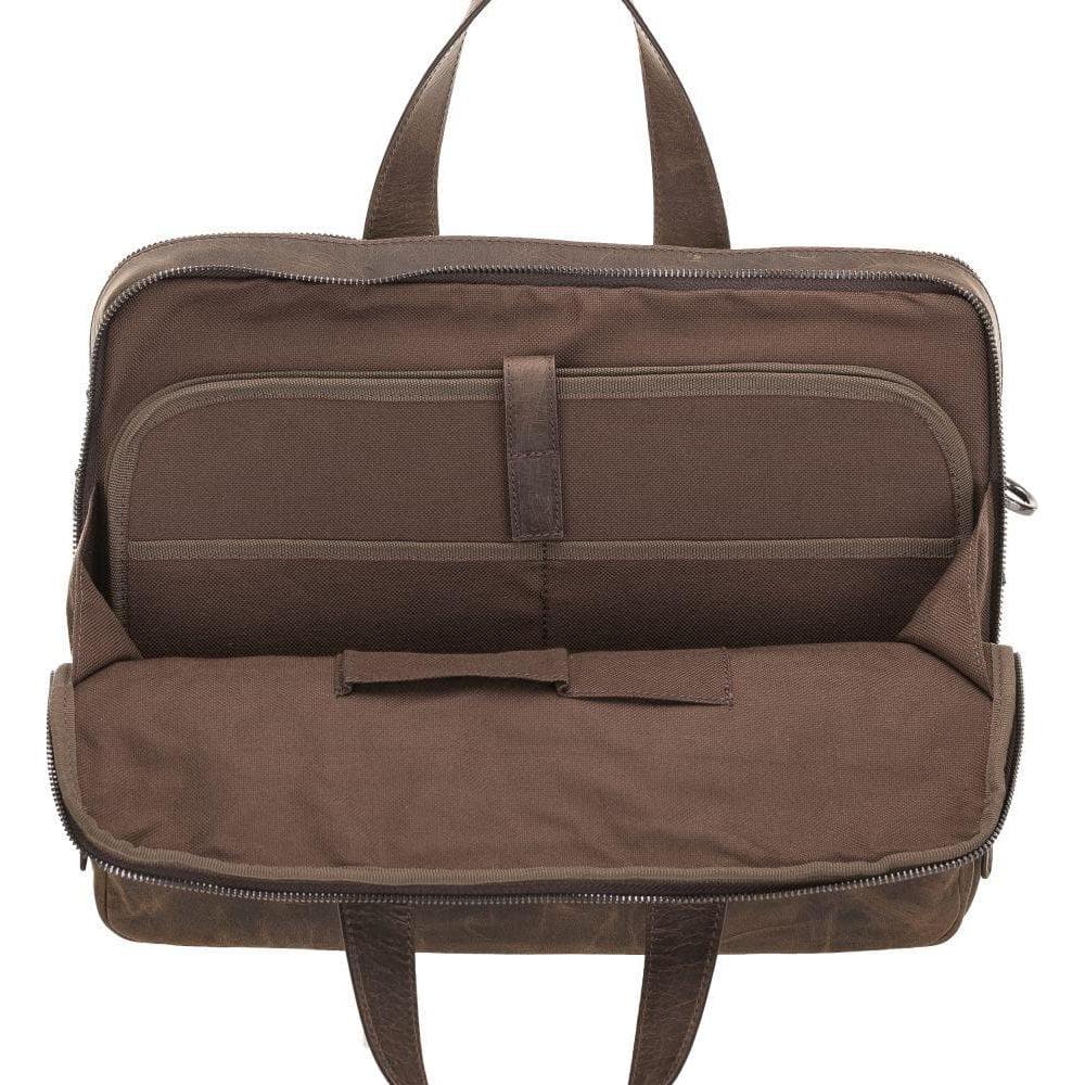 Thasos Leather Laptop Bag