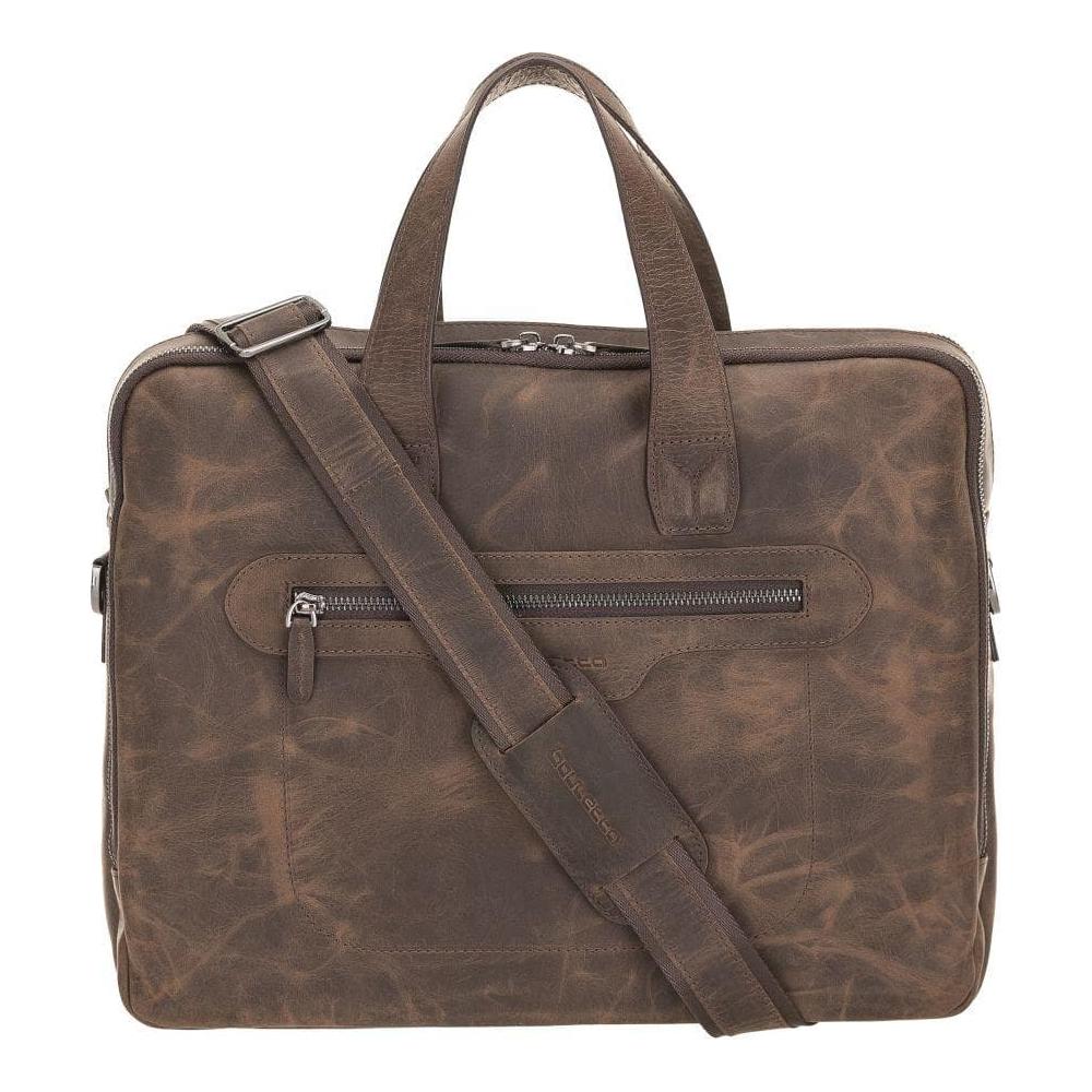 Thasos Leather Laptop Bag