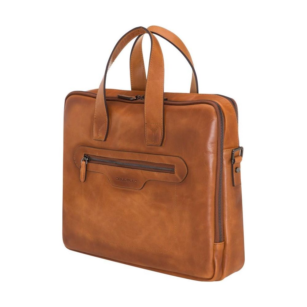 Thasos Leather Laptop Bag