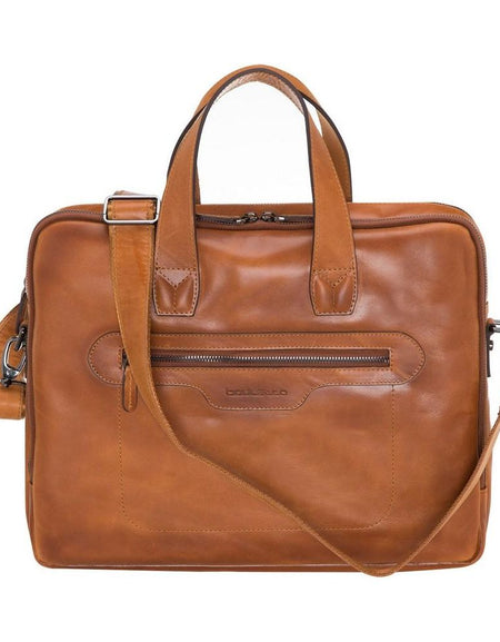 Thasos Leather Laptop Bag