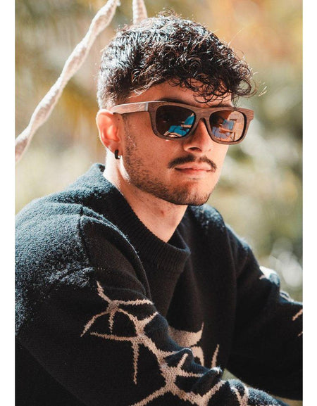 Limited Eyewood Dream - Brown - Wayfarer-0