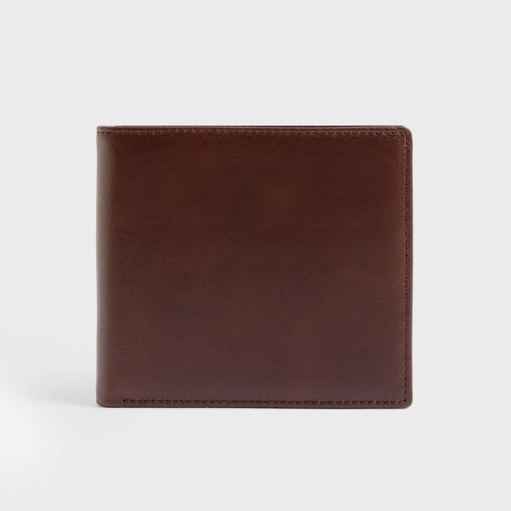 Genuine Leather Men’s Luxury Bi-Fold Wallet