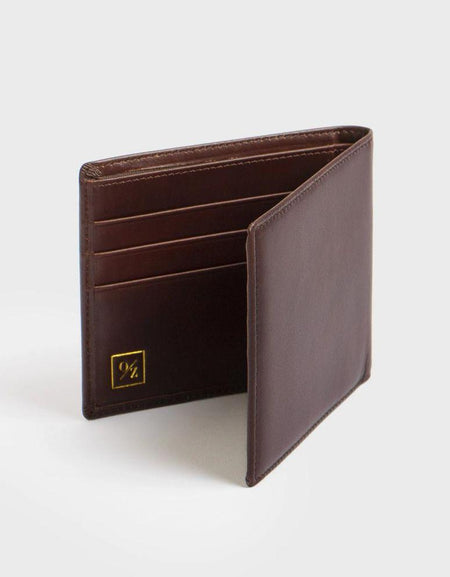 Genuine Leather Men’s Luxury Bi-Fold Wallet