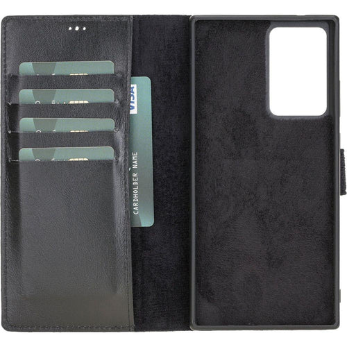 Load image into Gallery viewer, Buffalo Leather Samsung Galaxy Note 20 Ultra Wallet with Detachable Case-11
