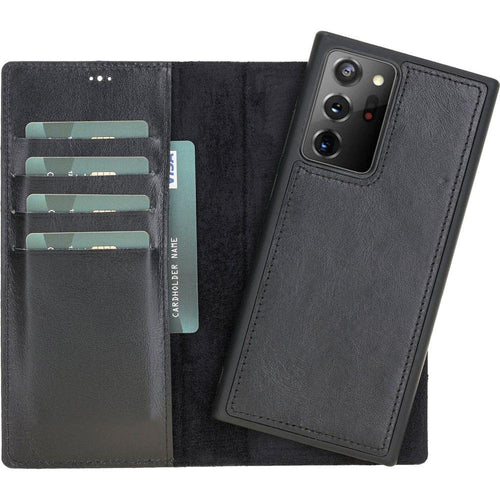 Load image into Gallery viewer, Buffalo Leather Samsung Galaxy Note 20 Ultra Wallet with Detachable Case-9
