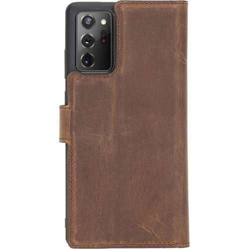 Load image into Gallery viewer, Buffalo Leather Samsung Galaxy Note 20 Ultra Wallet with Detachable Case-22
