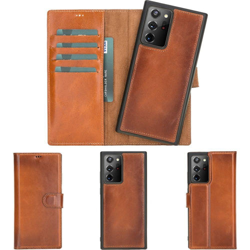 Load image into Gallery viewer, Buffalo Leather Samsung Galaxy Note 20 Ultra Wallet with Detachable Case-0
