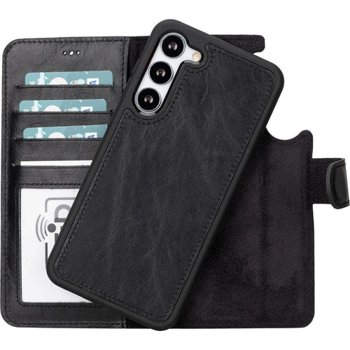 Load image into Gallery viewer, Buffalo Leather Samsung Galaxy S24 Plus Wallet with Detachable Case-15
