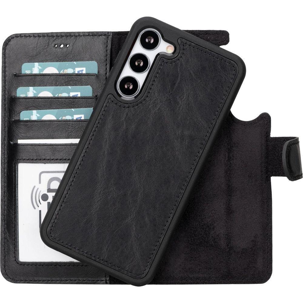 Buffalo Leather Samsung Galaxy S24 Plus Wallet with Detachable Case-15