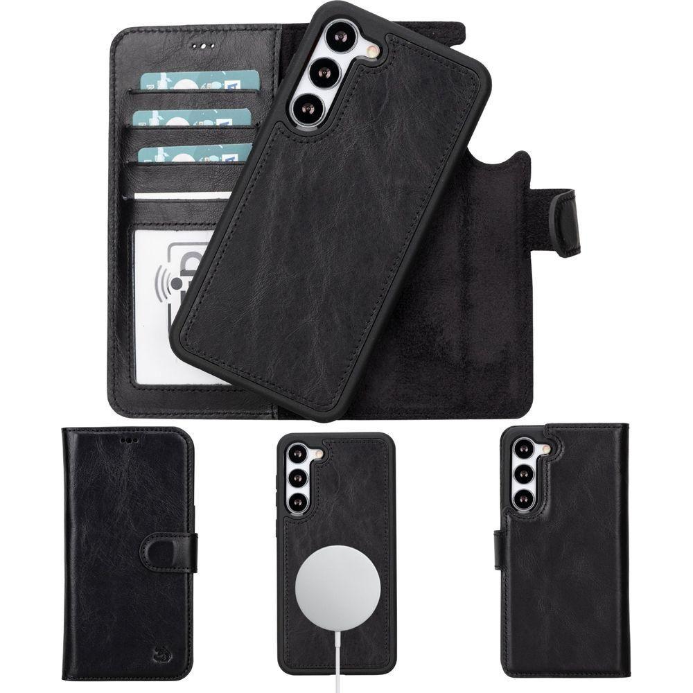 Buffalo Leather Samsung Galaxy S24 Plus Wallet with Detachable Case-11