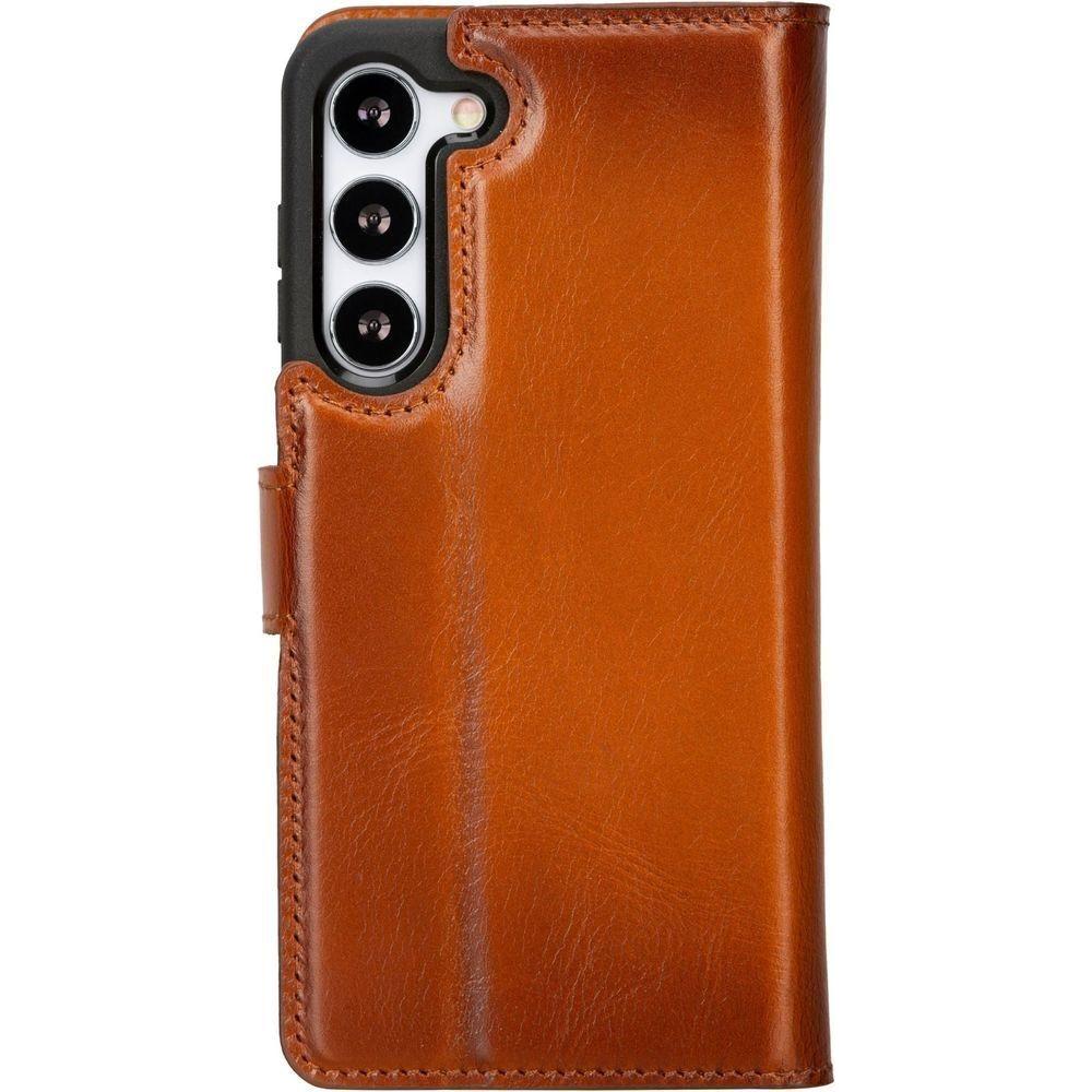 Buffalo Leather Samsung Galaxy S24 Plus Wallet with Detachable Case-9