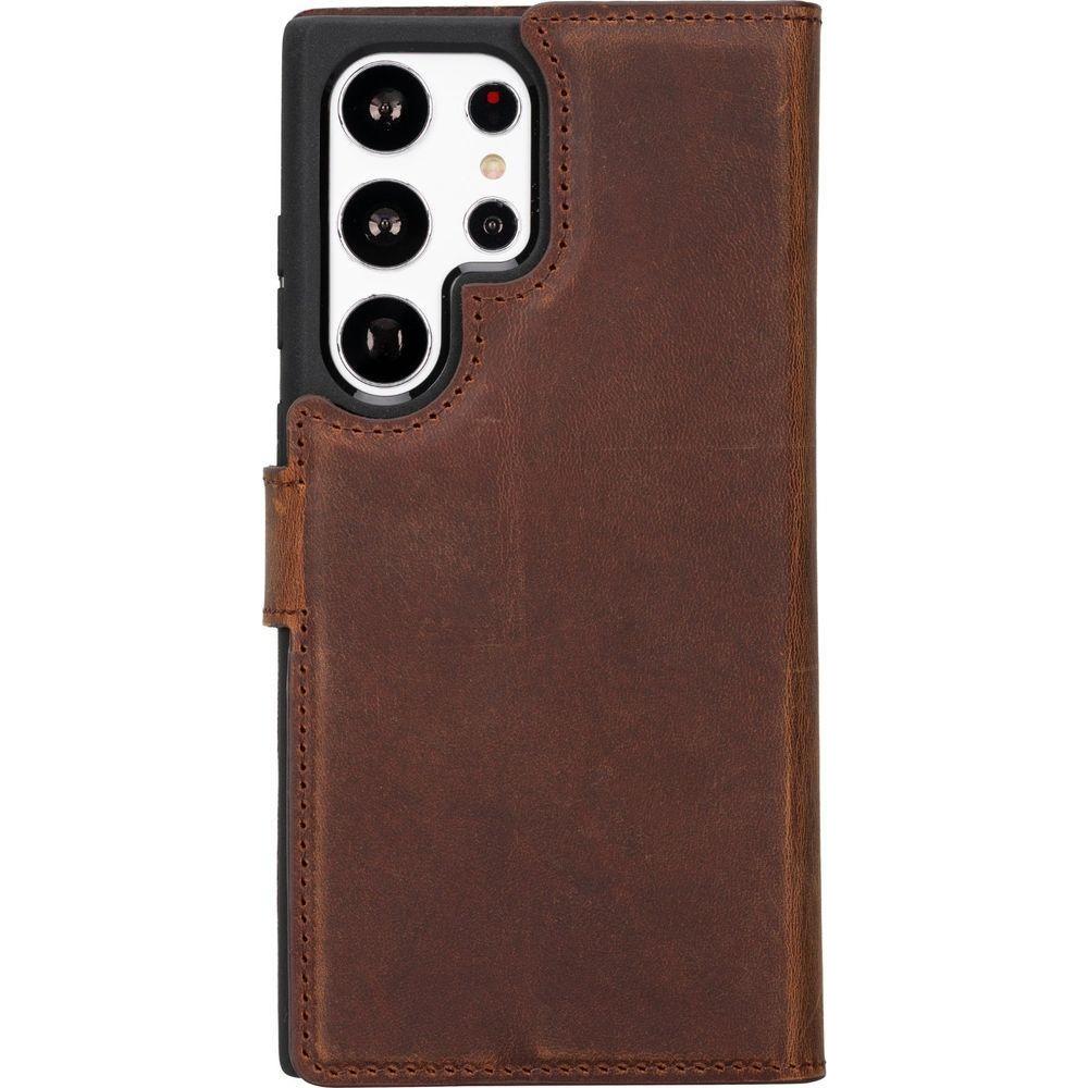 Buffalo Leather Samsung Galaxy S24 Ultra Wallet with Detachable Case-31