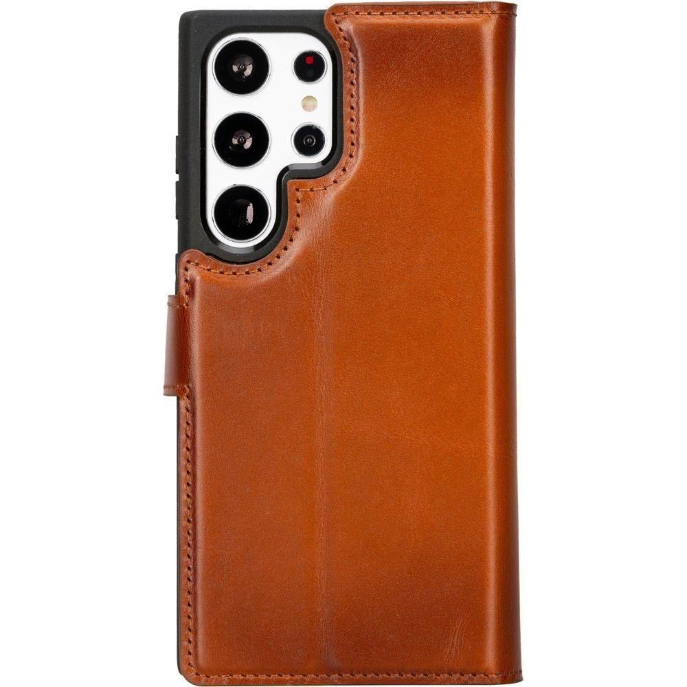 Buffalo Leather Samsung Galaxy S24 Ultra Wallet with Detachable Case-9