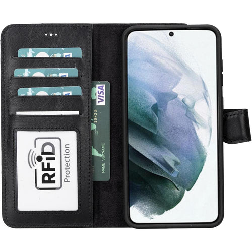 Load image into Gallery viewer, Buffalo Samsung Galaxy S21 Series Detachable Leather Wallet Case-36
