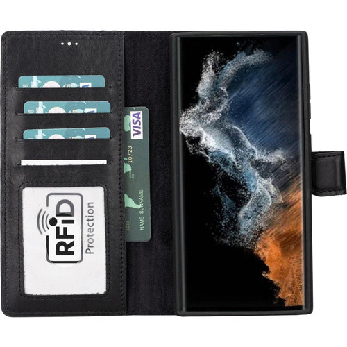 Load image into Gallery viewer, Buffalo Samsung Galaxy S21 Series Detachable Leather Wallet Case-15
