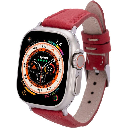 Load image into Gallery viewer, Buford Slim Leather Bands for Apple Watch 9, Ultra 2 &amp; SE-50
