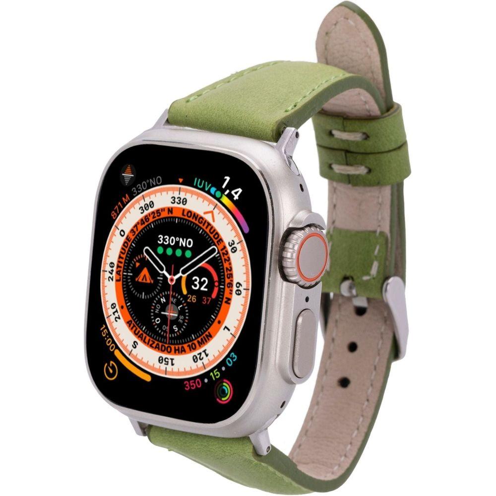 Buford Slim Leather Bands for Apple Watch 9, Ultra 2 & SE-45