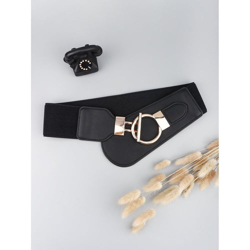 Load image into Gallery viewer, Classica Elastic Wide Belt with Alloy Buckle
