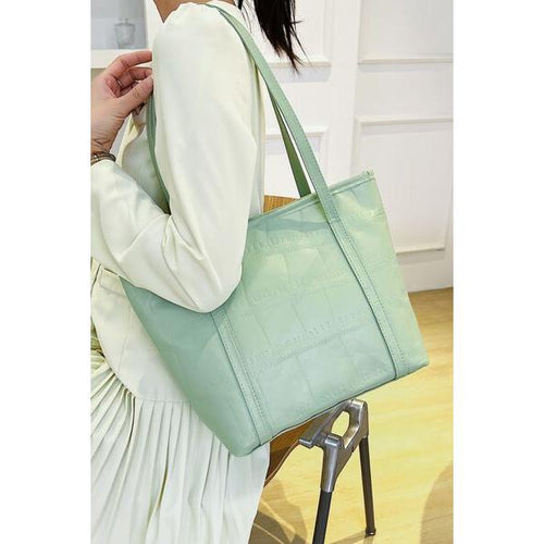 Load image into Gallery viewer, Luxurious Textured PU Leather Handbag
