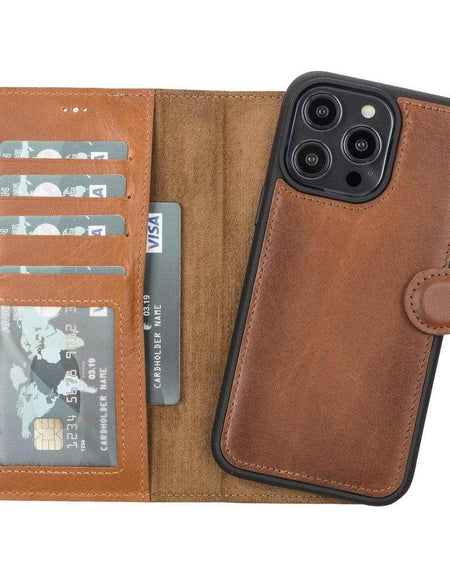 Casper iPhone 12 Series Detachable Leather Wallet Case-0
