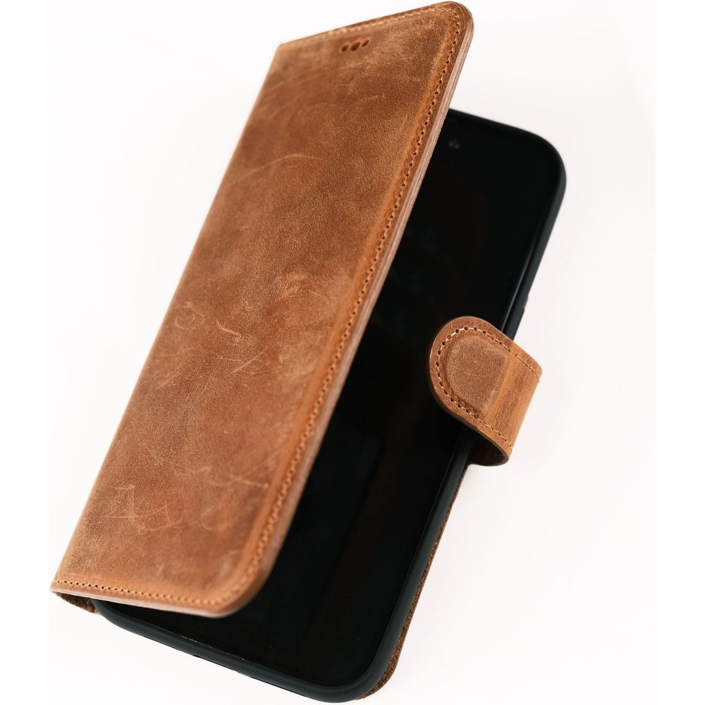 Casper Leather iPhone 15 Series Wallet Case-12