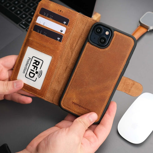 Load image into Gallery viewer, Casper iPhone 17 Leather Wallet Case – MagSafe Compatible-7
