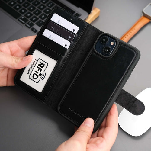 Load image into Gallery viewer, Casper iPhone 17 Leather Wallet Case – MagSafe Compatible-6
