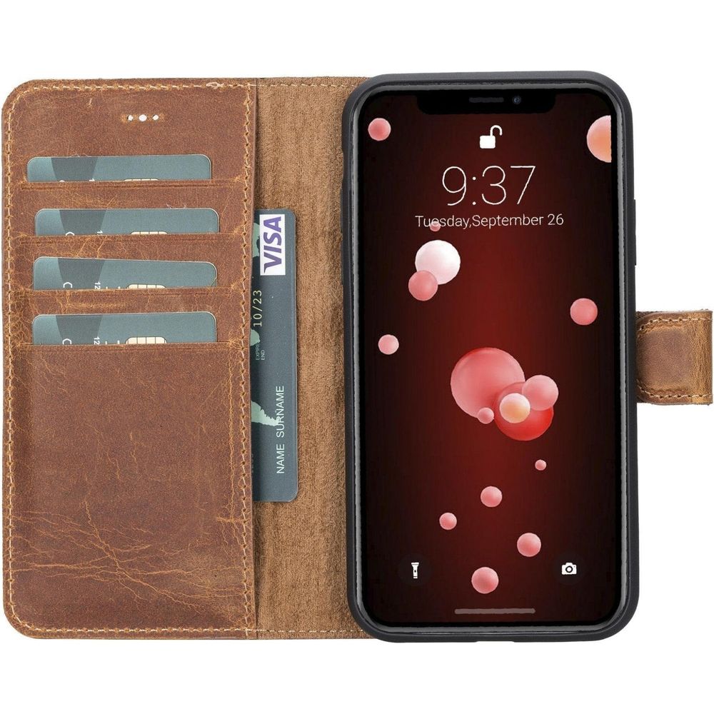 Casper iPhone XR Leather Wallet Case-62