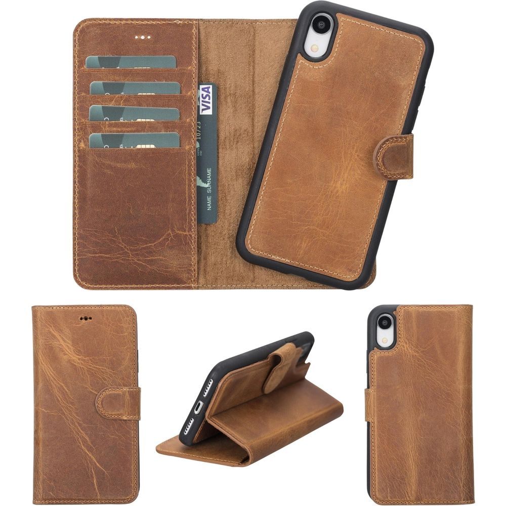 Casper iPhone XR Leather Wallet Case-61