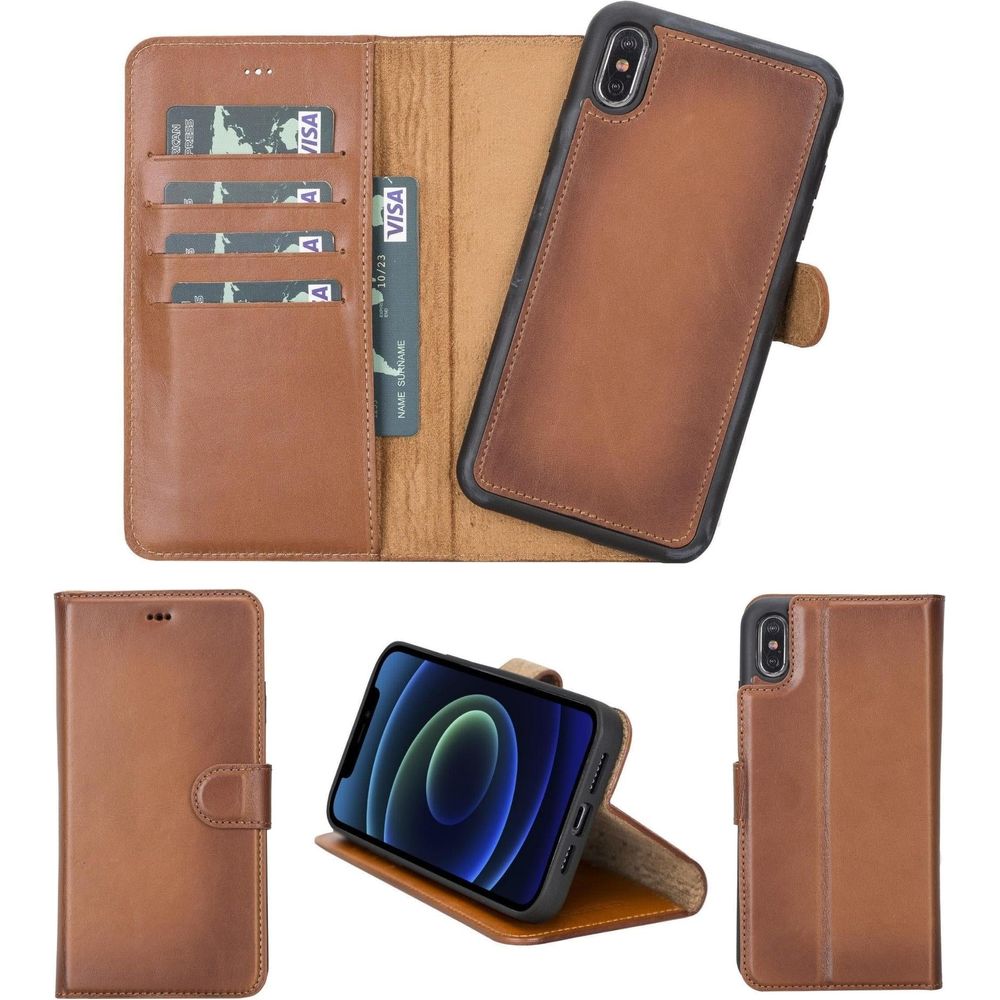 Casper iPhone XR Leather Wallet Case-0