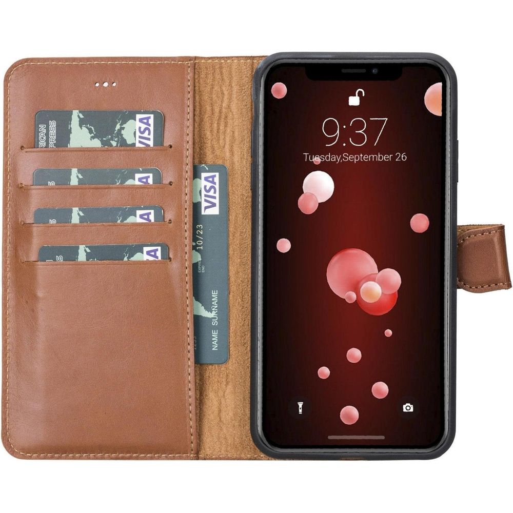 Casper iPhone XR Leather Wallet Case-1