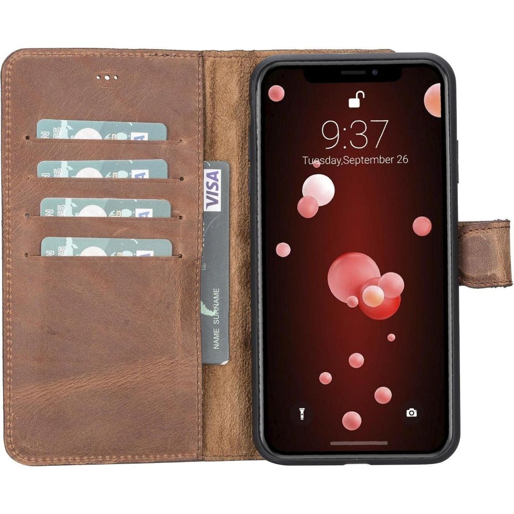 Casper iPhone XS Max Leather Wallet Case-38