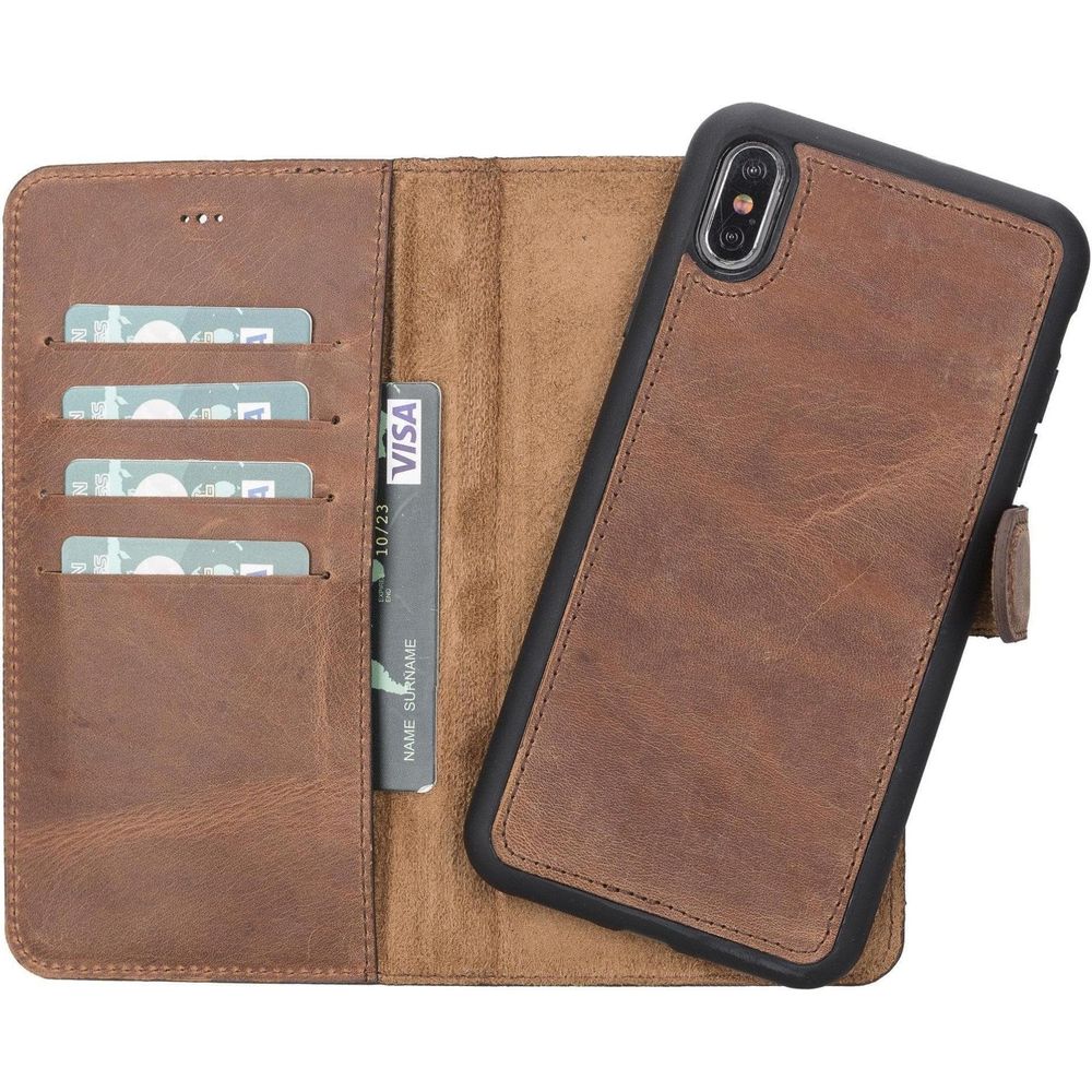 Casper iPhone XS Max Leather Wallet Case-39