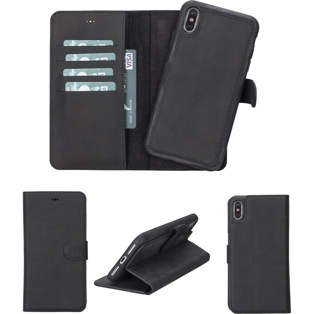 Casper iPhone X and XS Leather Wallet Case-7